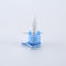 Geribbelde de 28mm Blauwe Pomp van de Zeepautomaat/Aangepaste Plastic Schroefpomp