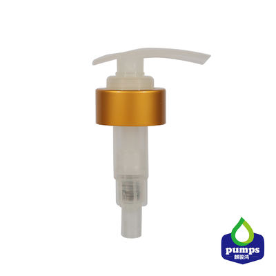 Matte Gold Lotion Dispenser Pump 33/410 Pomp van de Aluminiumlotion