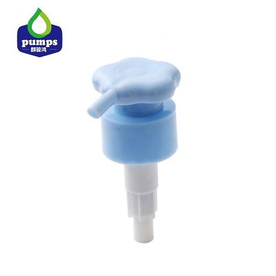 Geribbelde de 28mm Blauwe Pomp van de Zeepautomaat/Aangepaste Plastic Schroefpomp